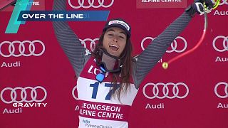 Sofia Goggia se met à l'heure olympique