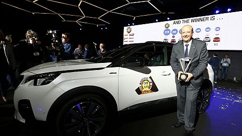 Peugeot 3008 wins European Car of the Year