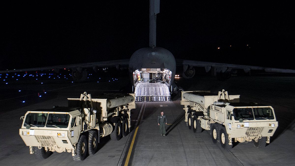 Le bouclier anti-missile américain THAAD déployé en Corée du Sud