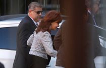 Cristina Fernández de Kirchner, en los juzgados por un presunto caso de corrupción