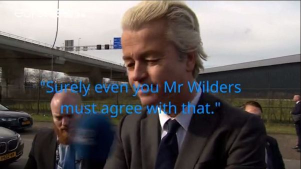 Euronews' James Franey asked Geert Wilders for his favourite part of the Koran Euronews' James Franey asked Geert Wilders for his favourite part of the Koran