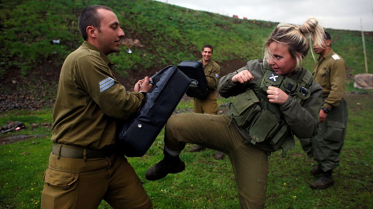 International Women's Day: combat training with the Israeli armed forces