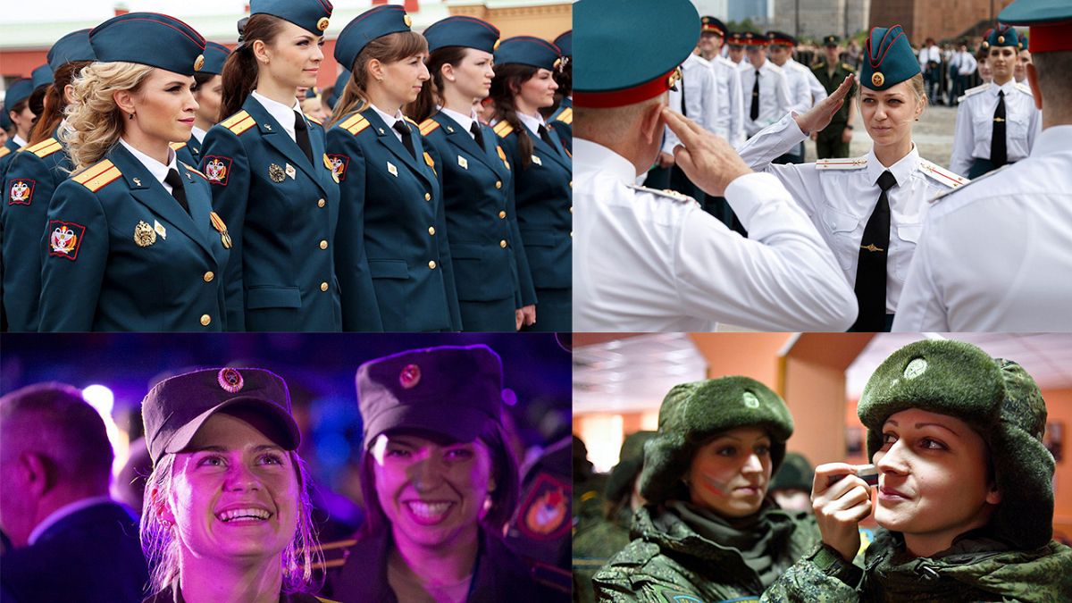 Rusia: el ejercito ruso organiza un concurso de belleza entre sus mujeres soldado