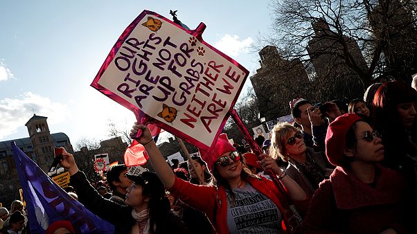 Weltfrauentag in den USA: Anti-Trump-Demos und Unterrichtsausfall Weltfrauentag in den USA: Anti-Trump-Demos und Unterrichtsausfall