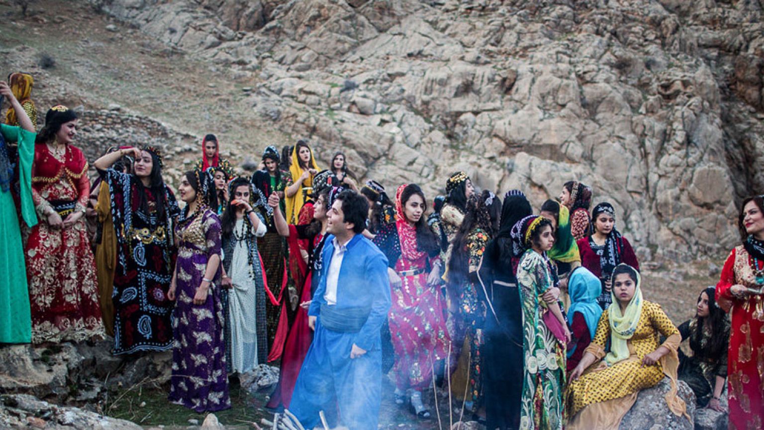 مراسم استقبال از نوروز در روستای پالنگان