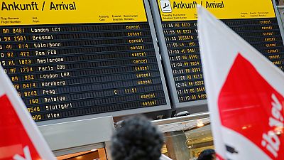 Ground staff strike grounds nearly all Berlin airport flights