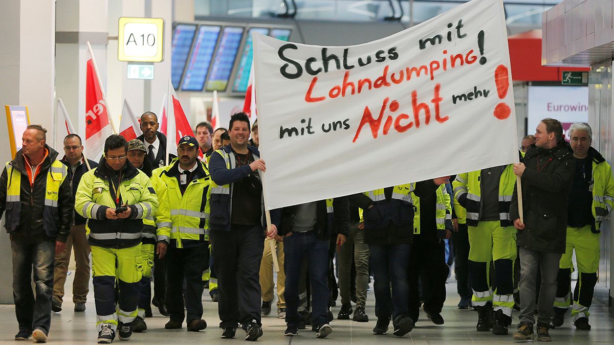 Neue Streiks an Berliner Flughäfen