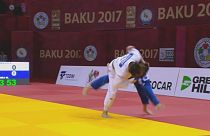 Judo: Bakü'de Türk judokalar sevindirdi