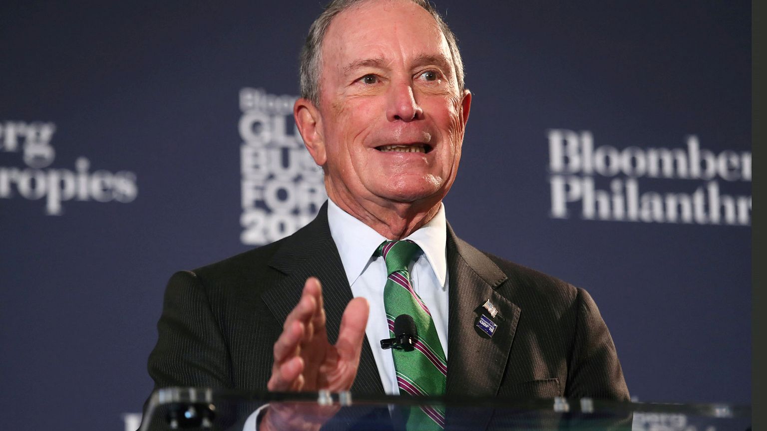 Image: Former New York City Mayor Michael Bloomberg