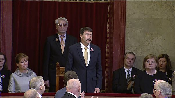 Janos Ader ikinci kez Macaristan cumhurbaşkanı seçildi Janos Ader ikinci kez Macaristan cumhurbaşkanı seçildi