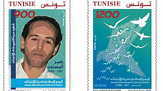Tunisia issues stamp bearing effigy of popular cyber-dissident Yahyaoui