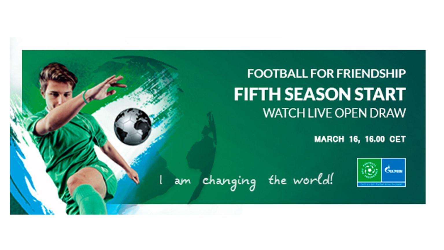 Gazprom's youth football extravaganza all set for summer date