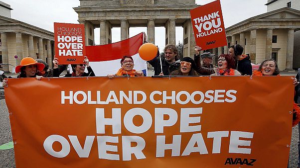 Los ciudadanos holandeses, satisfechos con el triunfo de Rutte Los ciudadanos holandeses, satisfechos con el triunfo de Rutte