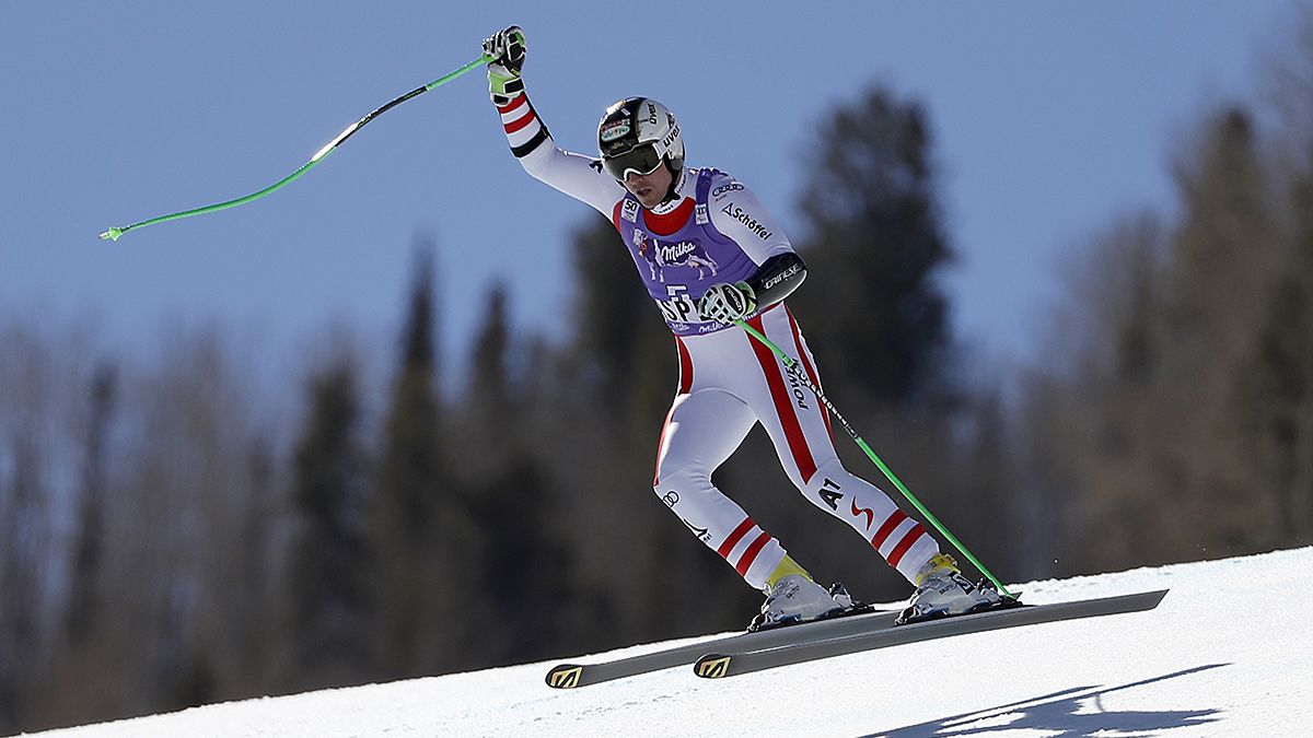 Alp disiplini erkekler süper büyük slalomda Hannes Reichelt sezonu birincilikle kapadı
