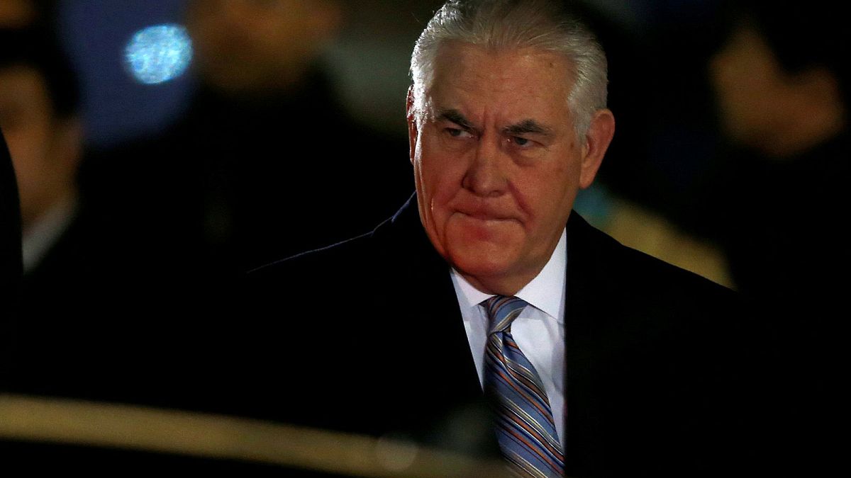 Tillerson set to talk tough in Beijing on North Korea