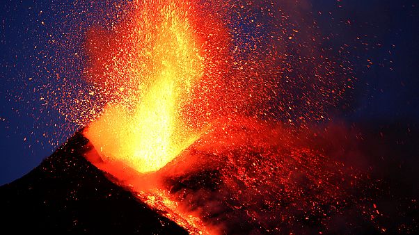 Verletzte bei Ätna-Explosion Verletzte bei Ätna-Explosion