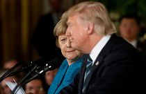 Merkel Trumpnál: nem tört meg a jég, de olvadni látszik