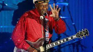 Chuck Berry duck walks to the 'Promised Land' aged 90