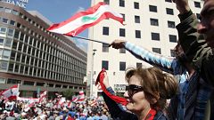 Gewaltsame Proteste gegen Steuererhöhungen in Beirut
