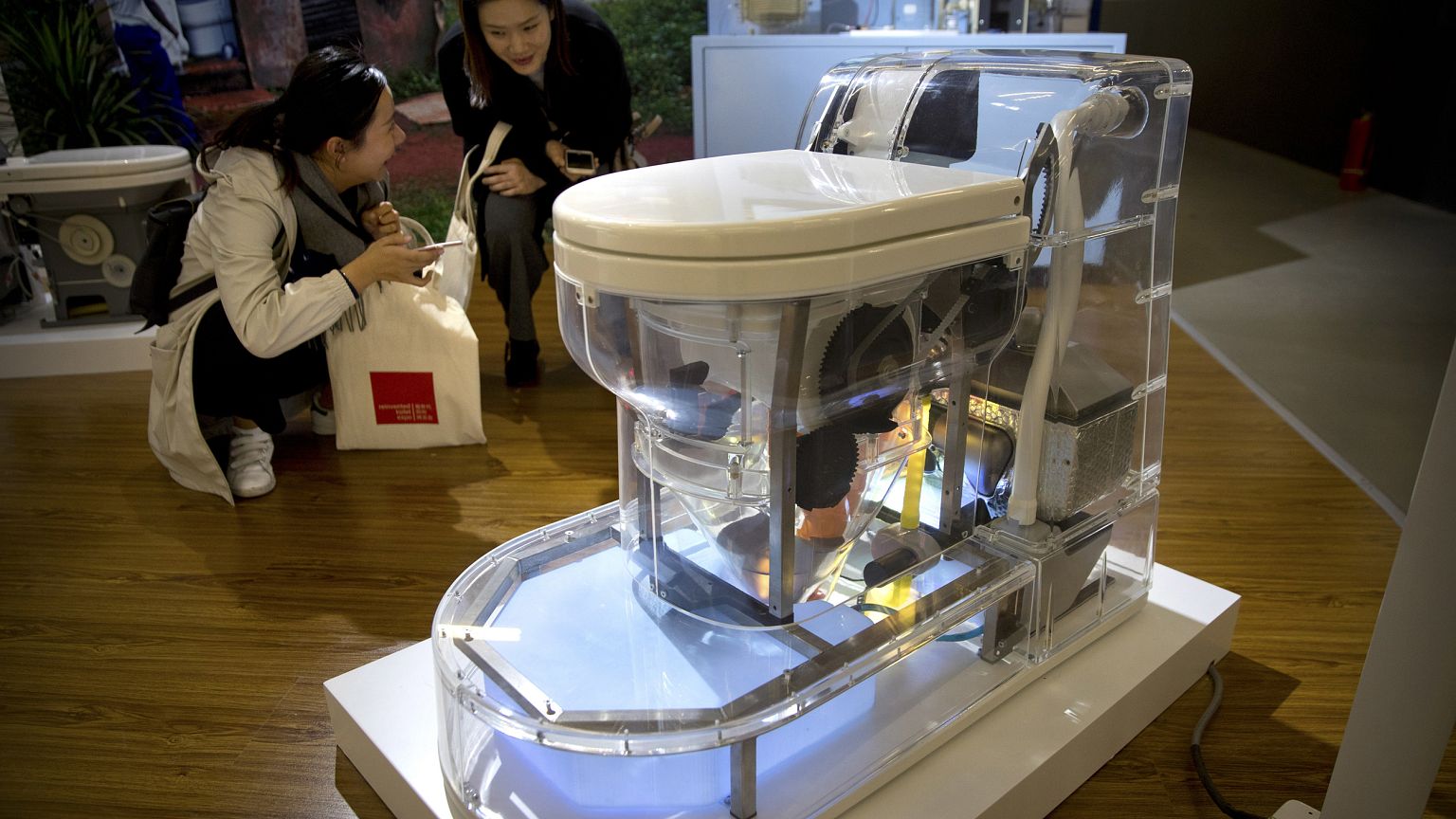 Image: Reinvented toilet expo