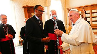 Pope begs for forgiveness over church's role in Rwanda genocide
