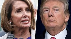 Image: Nancy Pelosi, Donald Trump