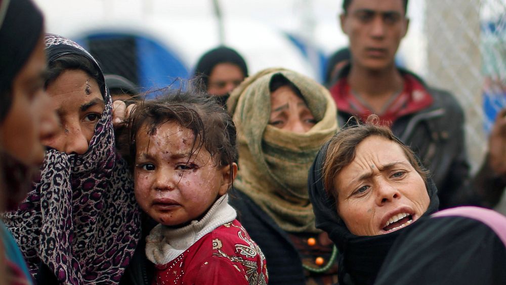 As Life Returns To Eastern Mosul, People Flee Raging Battle In West 