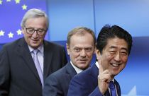 همکاری های بازرگانی و دفاعی در راس گفتگوهای اتحادیه اروپا و ژاپن