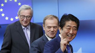 EU and Japan set sights on new trade and political pact