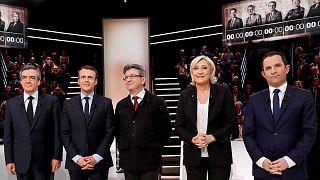 Francia: Macron y Mélenchon, los más convincentes en el primer debate de las presidenciales