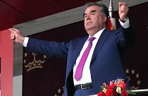 رقص و پایکوبی امامعلی رحمان، رئیس جمهوری تاجیکستان در مراسم نوروز