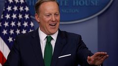 Trump Sprecher Sean Spicer (45) wird zum Gespött