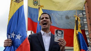 Image: Venezuela's National Assembly head Juan Guaido i