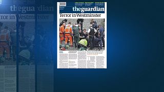 "Terror" dominates UK's front pages