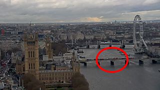 VIDEO: Der tragische Moment auf der Westminster Bridge in London