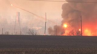 Ukraine: Mass evacuations after weapons depot blast