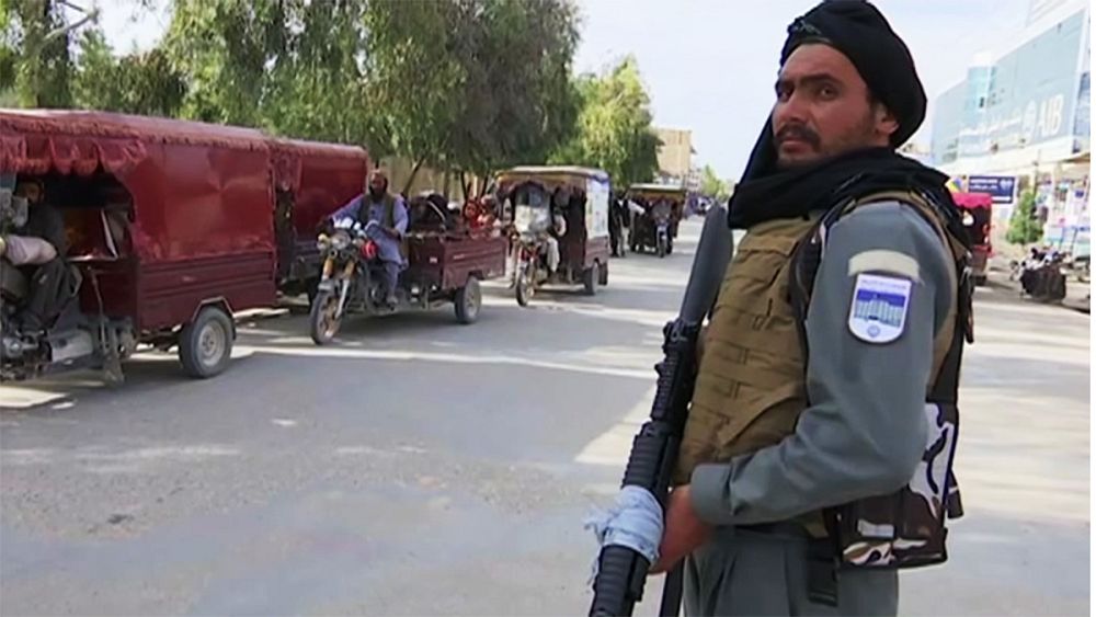 Afghan Taliban Capture Key Sangin District In Helmand Euronews