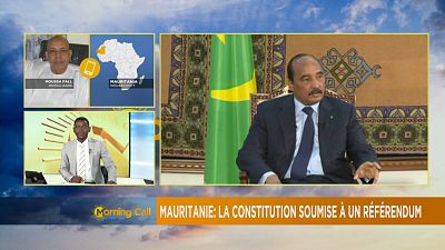 Mauritanie : le projet de révision constitutionnelle soumis à référendum [The Morning call]