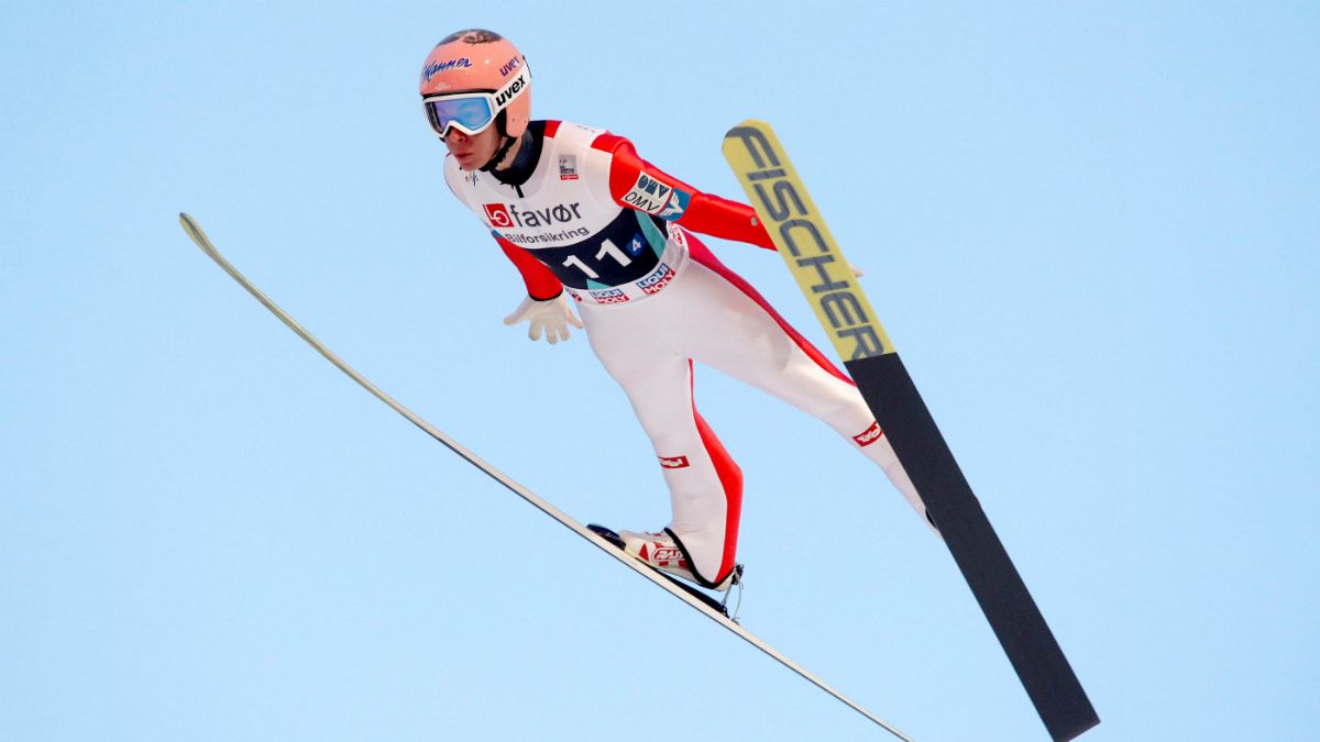 Kraft edges closer to world ski jump crown