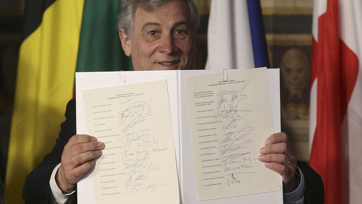 [Full text] Read the Rome Declaration signed by the 27 EU leaders