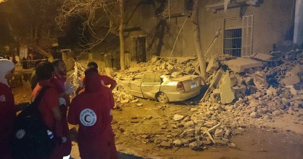At least nine injured in Cairo building collapse after 3.3 earthquake
