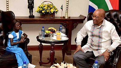 Afrique du Sud : le président Zuma surprend Ontlametse Phalatse le jour de son anniversaire