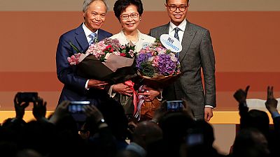 Wunschkandidatin Pekings Carrie Lam wird in Hongkong Regierungschefin