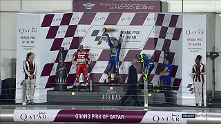 MotoGp: Vinales vince in Qatar, sul podio Dovizioso e Rossi