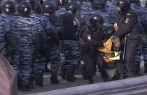 Rusya'daki gösterilerde iktidar protesto edildi