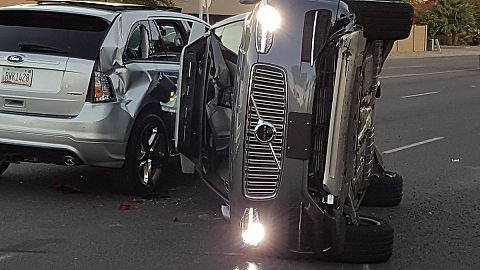 Uber's driverless car scheme hits the skids after Arizona crash