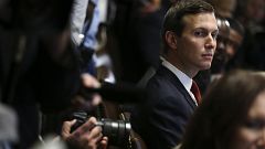 Image: Jared Kushner at a meeting in the Cabinet Room at the White House on