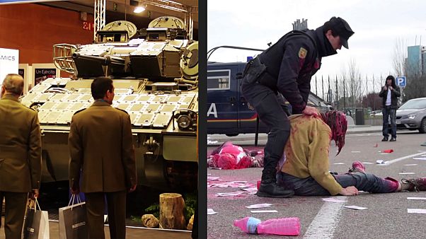 Homsec 2017: Defensa y antimilitarismo se enfrentan en Madrid Homsec 2017: Defensa y antimilitarismo se enfrentan en Madrid