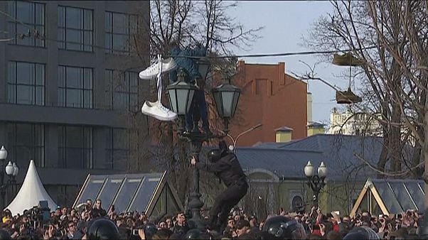 Enten, Turnschuhe und Alexei Nawalny (40): Symbole für Protest in Russland Enten, Turnschuhe und Alexei Nawalny (40): Symbole für Protest in Russland