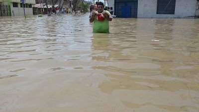 Наводнения в Перу: затоплен город Пиуре